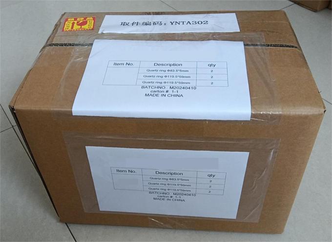 شريحة بصرية مخصصة بالحجم الكامل لنافذة ليزر من صفائح زجاجية بصرية منصهرة شفافة 3