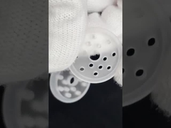 تنصهر بالقطع الكوارتز الزجاج المشقوق أجزاء التصنيع باستخدام الحاسب الآلي مقاومة درجات الحرارة العالية