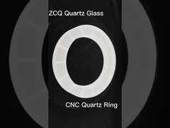 مختبر التصنيع باستخدام الحاسب الآلي عالية الدقة الكوارتز شفة مقاومة درجات الحرارة العالية