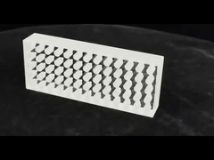 صفيحة زجاجية الكوارتز المنفوشة مقاومة لدرجات الحرارة العالية