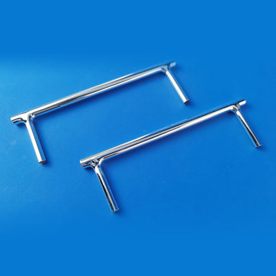 Silver Coated Surface Quartz Glass Tube Stable Performance