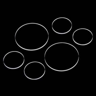 Round Ultra Thin UV Quartz Sheets JGS1 With Thickness 0.1mm To 0.5mm For Lab Project Research Fluorescence Detection
