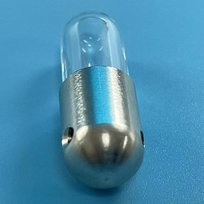 Clear Fused Quartz Screw Threaded Tube  Open Ended Quartz Tube  With Plastic/gold/silver Caps
