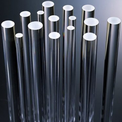Solid Quartz Capillary Rod Round Outer Diameter From 0.2mm To 10mm Excellent Heat Resistance