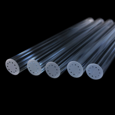 Customizable High Purity Quartz Glass Porous Quartz Tube Quartz Capillary Circular Tubing