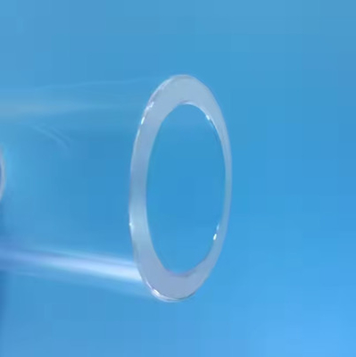 Customizable quartz glass tubes with high-temperature resistance/Fused quartz transparent quartz tube