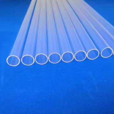 Customizable quartz glass tubes with high-temperature resistance/Fused quartz transparent quartz tube