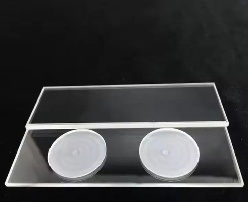 Square Clear High Quality Windows Plate Fused Custom-made Transparent Quartz Glass Plate