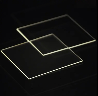 Square Clear High Quality Windows Plate Fused Custom-made Transparent Quartz Glass Plate