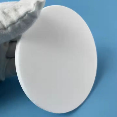 Custom Fused Silica Quartz Glass Plate Laboratory Frosted Opaque White Quartz