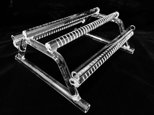 Custom Made Fused Quartz Wafer Boat For Solar Panel Manufacturing