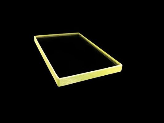 Quartz Glass Plate Wafer Plane Window Polished For High Modulus Of Rigidity 31000Mpa Customized Design