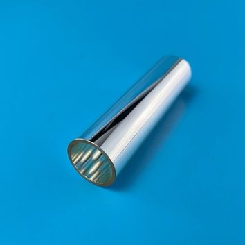 20-25mm Diameter Silver Plated Quartz Glass Tube for Laser Reflection