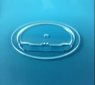 Round Transparent Quartz Glass Pendulous Reed