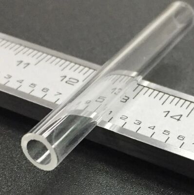 Clear Transparent Fluorine Doped Quartz Capillary Tube For Temperature Processing At 1200 Degrees