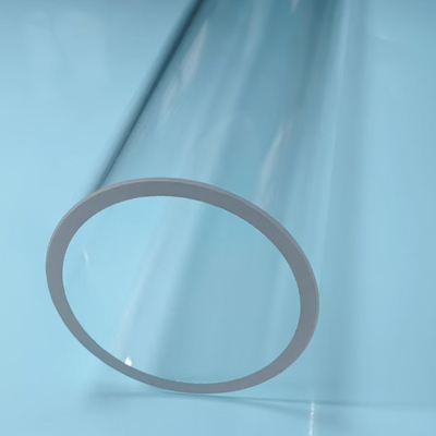 Quartz End Capped Tube OD43xWall3xL495mm High Purity One End Hermetically Sealed For Tube Furnace CVD Precursor