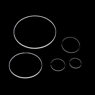 Round Ultra Thin UV Quartz Sheets JGS1 With Thickness 0.1mm To 0.5mm For Lab Project Research Fluorescence Detection
