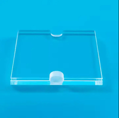 Factory Custom Laser Cutting Perforated High Penetration Quartz Sheet