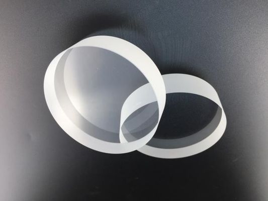 Quartz Glass Plate Wafer Plane Window Polished For High Modulus Of Rigidity 31000Mpa Customized Design