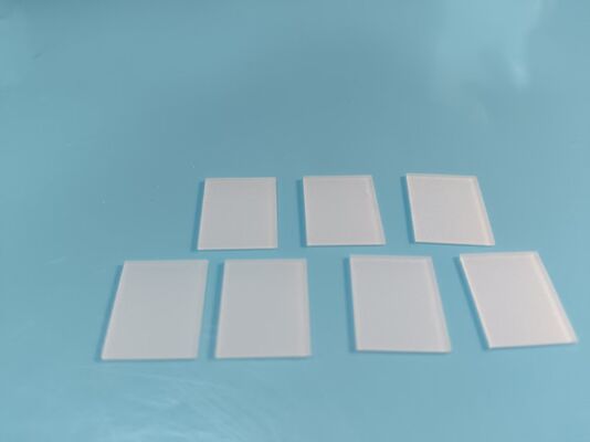K9 Frosted Optical Glass Plate 11.7mm×9mm×0.5mm High Transmittance Diffuser For Machine Vision Imaging