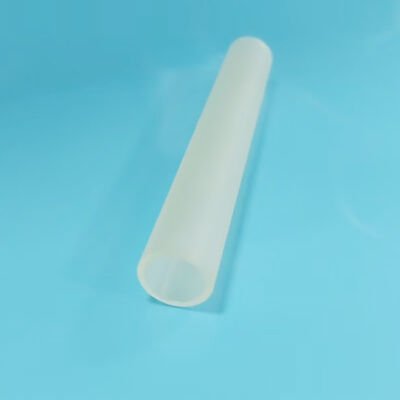 Samarium Doped 10% Fused Silica Tube High Purity Quartz Tube With 1mm Frosted Layer
